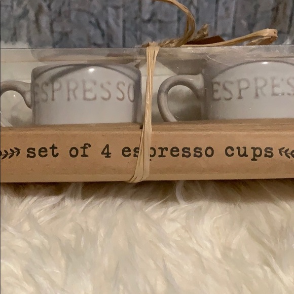 Belle Madison Set of 4 Espresso Mugs - Picture 3 of 4